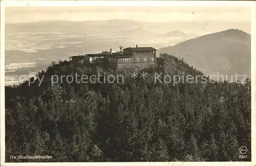 Oybin Hochwaldbauden Zittauer Gebirge Kat. Kurort Oybin