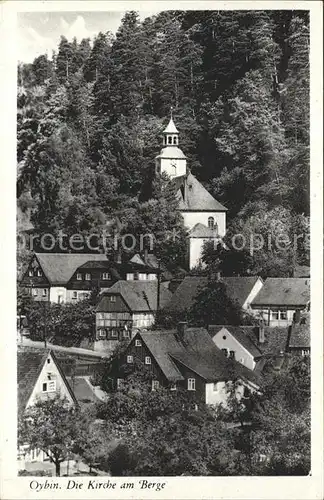 Oybin Kirche am Berge Kat. Kurort Oybin