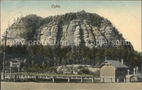 Oybin Berg Oybin Zittauer Gebirge Kat. Kurort Oybin