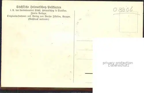 Oybin Scharfenstein Felsen Zittauer Gebirge Serie Saechsische Heimatschutz Postkarten Kat. Kurort Oybin