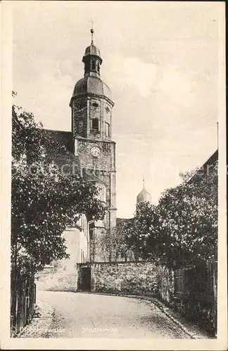 Dippoldiswalde Osterzgebirge Stadtkirche Kat. Dippoldiswalde