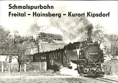 Freital Schmalspurbahn Kat. Freital