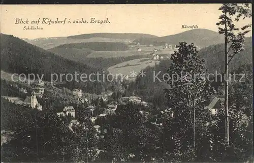 Kipsdorf Schellerhau und Baerenfels Kat. Altenberg