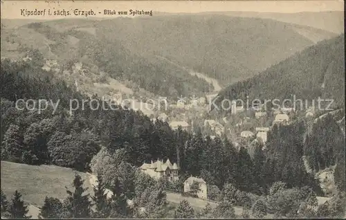 Kipsdorf Blick vom Spitzberg Kat. Altenberg