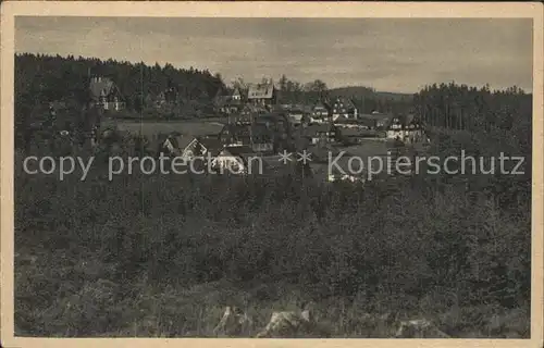 Baerenburg Sachsen Stadtansicht Kat. Altenberg