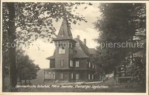 Rehefeld Zaunhaus Sommerfrische Ehemaliges Jagdschloss Kat. Altenberg