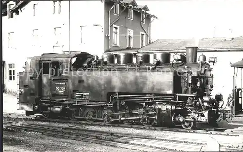 Kipsdorf Dampflokomotive Kat. Altenberg