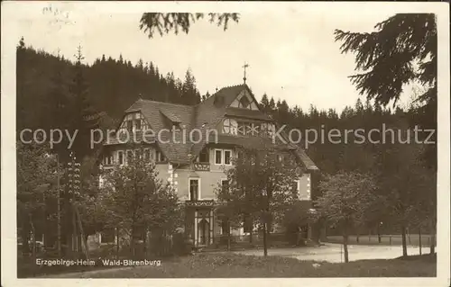 Waldbaerenburg Erzgebirgsheim Kat. Altenberg