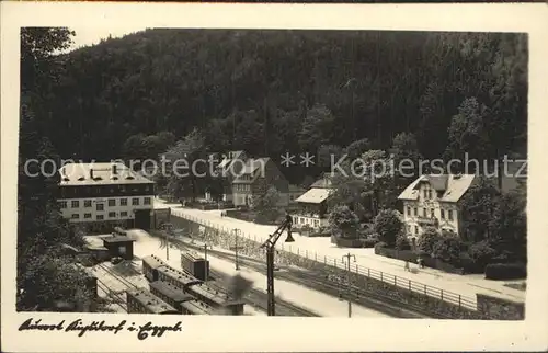 Kipsdorf Bahnhof Eisenbahn Kurort Kat. Altenberg