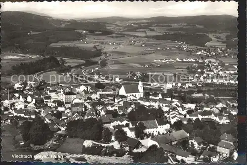 Viechtach Bayerischer Wald Fliegeraufnahme Kat. Viechtach