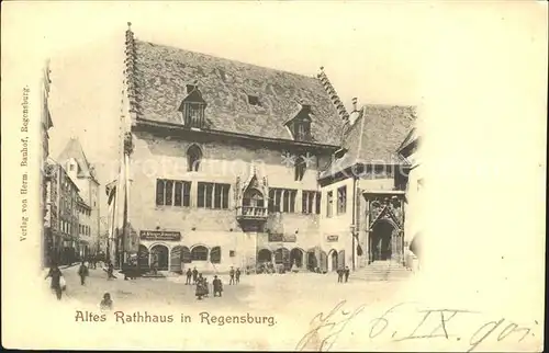 Regensburg Altes Rathaus Deutsche Reichspost / Regensburg /Regensburg LKR