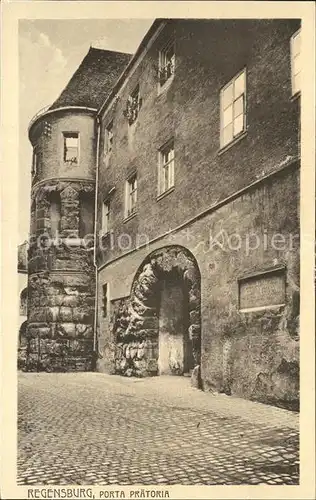 Regensburg Porta Praetoria / Regensburg /Regensburg LKR