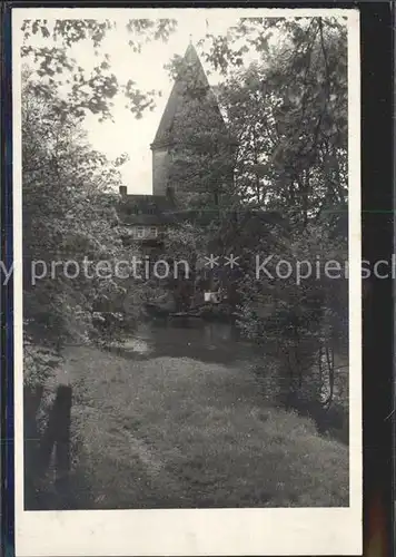 Amberg Oberpfalz Partie am Vilstor Turm Kat. Amberg