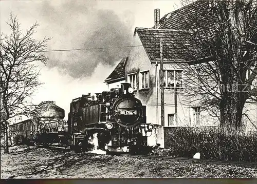 Kipsdorf Schmalspurbahn Dampflokomotive Kat. Altenberg