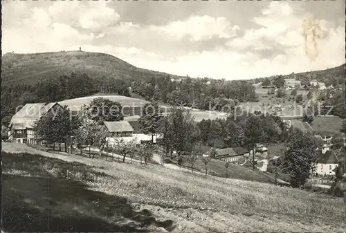 Lueckendorf Teilansicht Hoehenluftkurort mit Hochwald Zittauer Gebirge Kat. Kurort Oybin