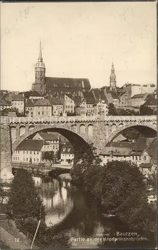 Bautzen Kronprinzenbruecke Kat. Bautzen