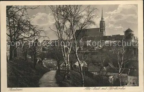 Bautzen Petrikirche Altstadt Kat. Bautzen