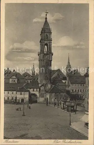 Bautzen Reichenturm Kat. Bautzen