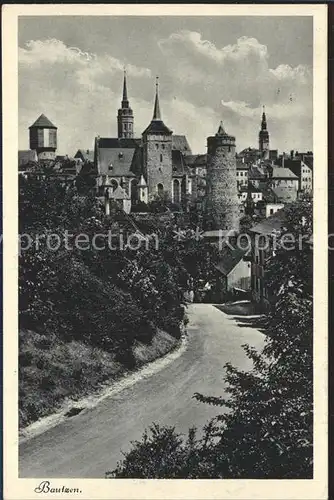 Bautzen Michaeliskirche Alte Wasserkunst Rathaus Kat. Bautzen