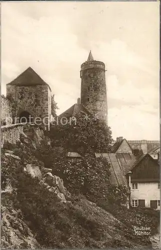 Bautzen Muehltor Kat. Bautzen