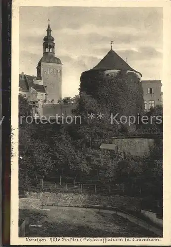 Bautzen Alte Bastei Schlaraffiaturm Lauenturm Kat. Bautzen