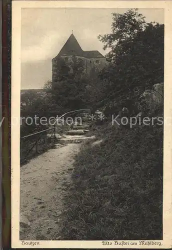 Bautzen Alte Bastei am Muehlberg Kat. Bautzen