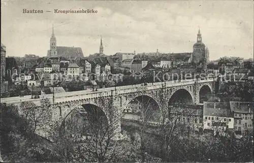 Bautzen Kronprinzenbruecke Kat. Bautzen