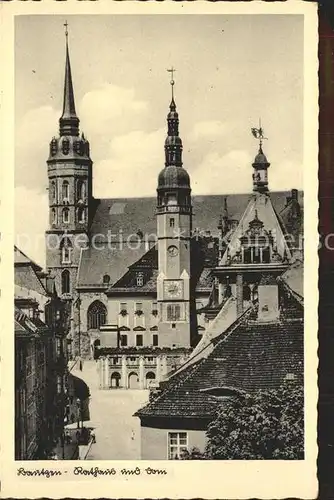 Bautzen Rathaus Dom  Kat. Bautzen