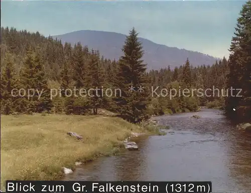 Bayrisch Eisenstein Grosser Falkenstein Kat. Bayerisch Eisenstein