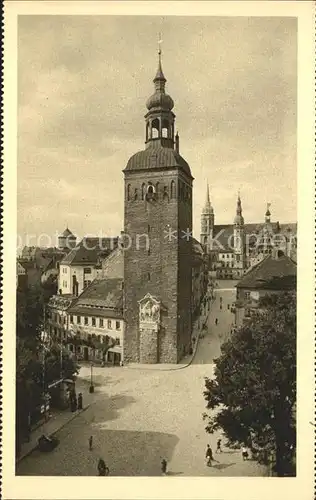 Bautzen Lauenturm Kupfertiefdruck Kat. Bautzen