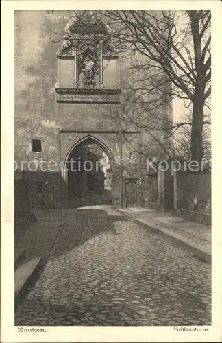 Bautzen Schlossturm Serie Saechsische Heimatschutz Postkarten Kat. Bautzen