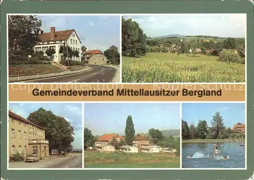 Lawalde Erholungsorte Mittellausitzer Bergland Schoenbach Lauba Cunewalde Oppach Kat. Lawalde