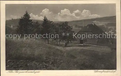 Ehrenfriedersdorf Erzgebirge Alte Bergwerksanlagen Serie Saechsische Heimatschutz Postkarten Kat. Ehrenfriedersdorf