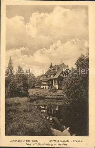 Schellerhau Landhaus Heiterethei Kat. Altenberg