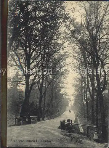 Ullersdorf Dresden Strasse nach Ullersdorf Kat. Dresden