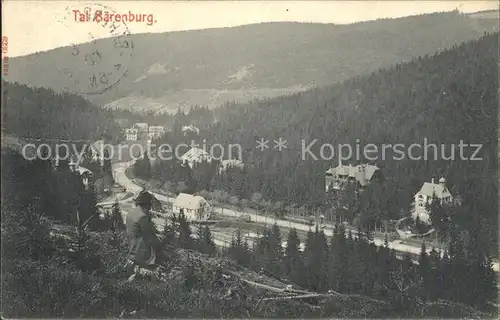 Baerenburg Sachsen Tal Baerenburg Kat. Altenberg