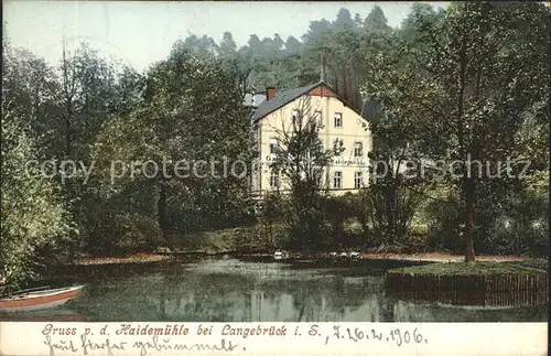 Langebrueck Haidemuehle Kat. Dresden