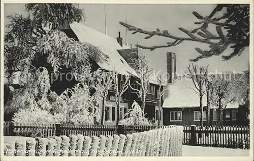 Schellerhau Gasthaus Gebirgshof Kat. Altenberg