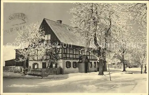 Schellerhau Landheim des Franziskaneums zu Meissen Kat. Altenberg