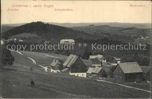 Schellerhau Schwesternheim Baerenfels Oberkipsdorf Kat. Altenberg