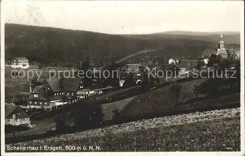 Schellerhau Stadtansicht Kat. Altenberg