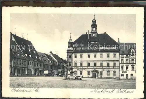 Oederan Markt Rathaus Kat. Oederan