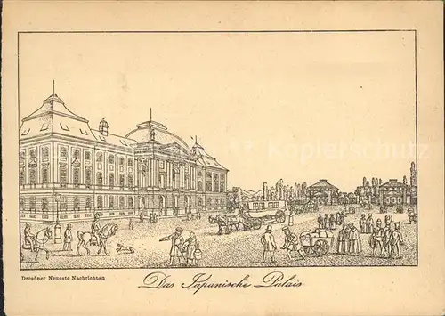 Dresden Das Japanische Palais Kat. Dresden Elbe