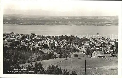 Heiden AR Panorama Bodensee Blick gegen Friedrichshafen Kat. Heiden