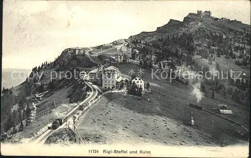Rigi Staffel und Kulm Berghotel Rigibahn / Rigi-Staffel /Bz. Schwyz
