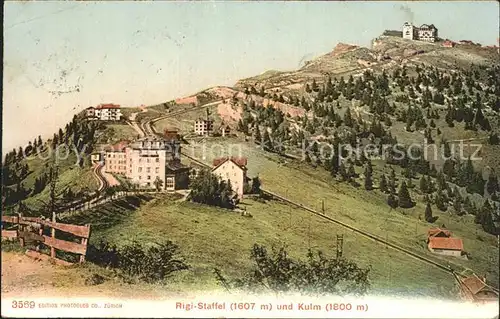 Rigi Staffel und Kulm Berghotels / Rigi-Staffel /Bz. Schwyz