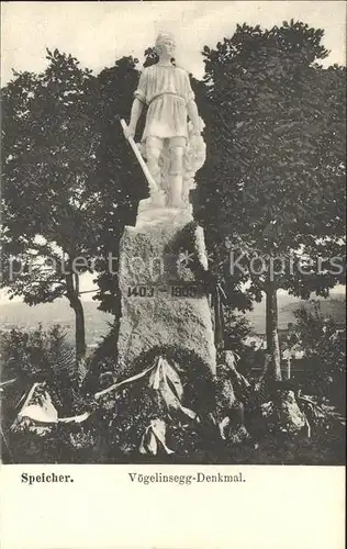 Speicher AR Voegelinsegg Denkmal Statue / Speicher /Bz. Mittelland