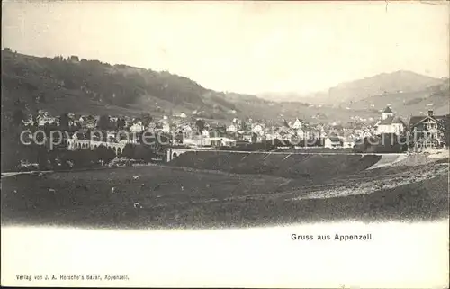 Appenzell IR Gesamtansicht Kat. Appenzell