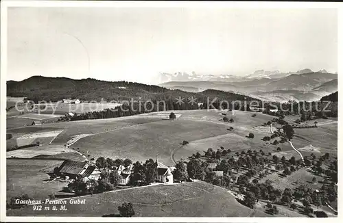 Menzingen Zug Gasthaus Gubel Kat. Menzingen