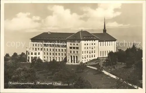 Menzingen Zug Maedchenpensionat Kat. Menzingen